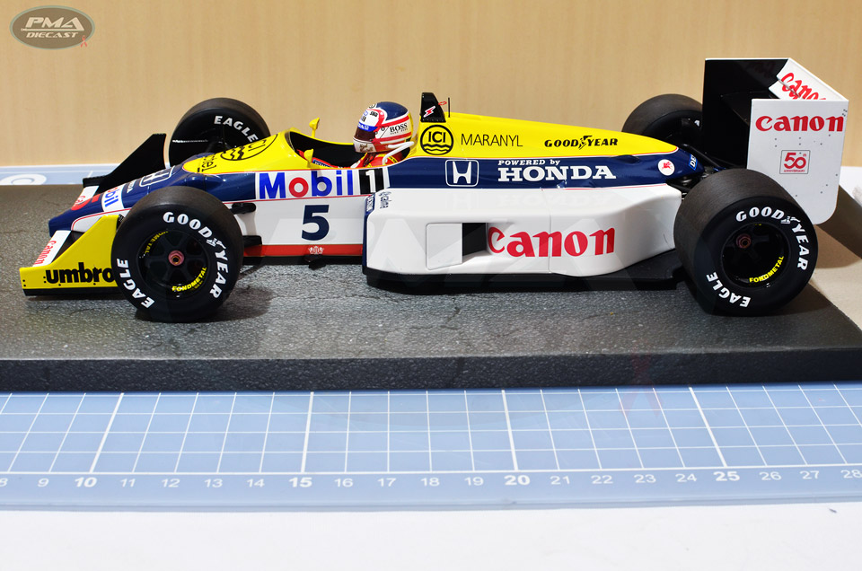 NIGEL MANSELL 1987 WILLIAMS FW11B 1:18
